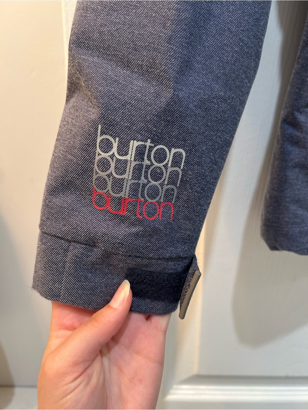 Burton Blue Grey Ski/Snow Women’s Jacket Size Small - Picture 5 of 12